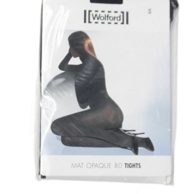 Wolford Womens Mat Opaque 80 Tights Black Size Small