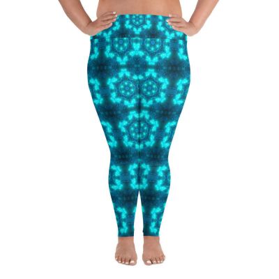 All-Over Print Plus Size Leggings