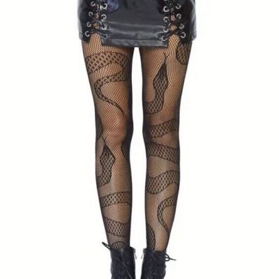 Snake Net Tights by Leg Avenue