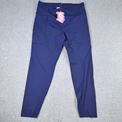 NWT Yitty Lizzo Navy Ultralift Bootysculpt High Waist 7/8 Leggings Size XXL/1x