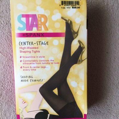 Spanx BBW sz F Java Center Stage High Waisted Shaping Tights Style 2153 NWT