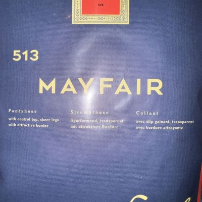 FOGAL Mayfair 513 Pantyhose  Color: Noir (Black) Size:  Medium  513 - 07