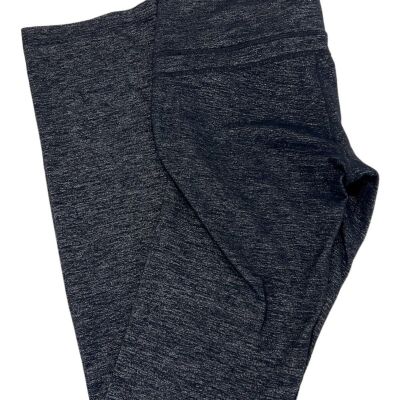 Athleta Leggings Womens S Powervita Straight Up Salutation Space Dye Gray Yoga