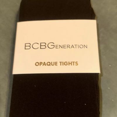 BCBGeneration. Opaque Tights 2 Pack Women's Size S/M. NEW Pack Black/Brown.