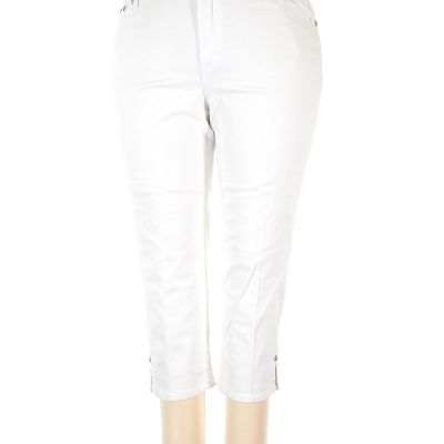 Style&Co Women White Jeggings 18 Plus