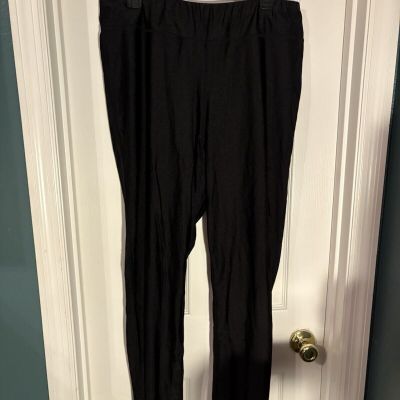 Fashion To Figure Black Leggings, 2X