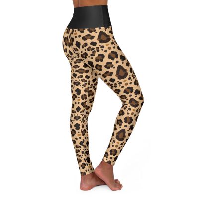 High Waisted Yoga Leggings – NeatBids Custom Design 32