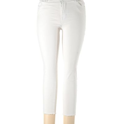 Kensie Women Ivory Jeggings 12