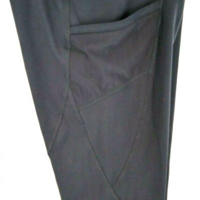 TANGERINE Womens Capri Leggings SIZE M Stretch Gray Polyester Spandex