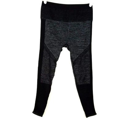 Women's Leggings Black Gray W26 L26 High Rise Activewear Athleisure Workout