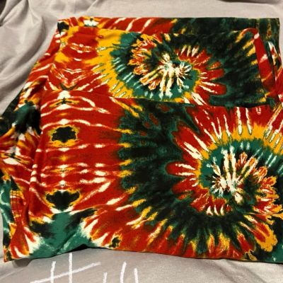 LuLaRoe TC2 leggings Tye Dye #14