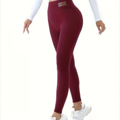 Women's New Fashion Insulated Warm Dense Stretchy Yoga Style Winter Leggings XL