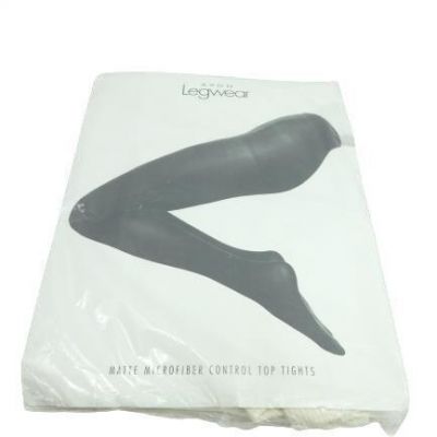 Avon Legwear Matte Microfiber Control Top Tights Ivory Size C Sealed USA