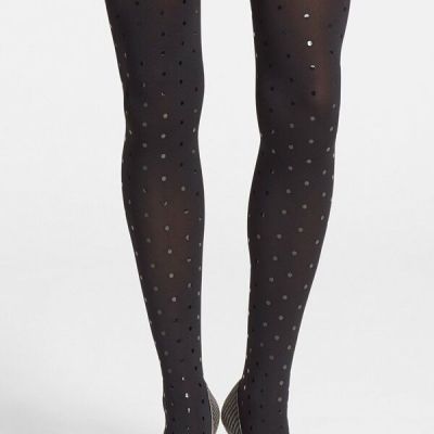 WOLFORD FABIENNE Tights Pantyhose in Black Sz:XS Ret: $115 New/Packaged