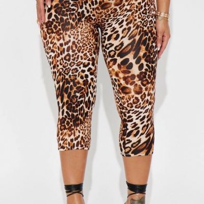 Fashion Nova Leopard Capri Leggings