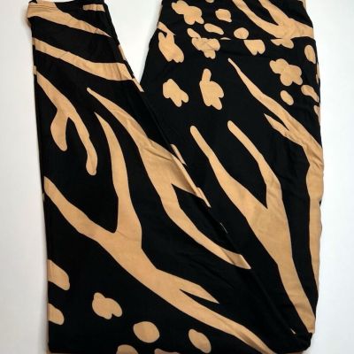 NEW LuLaRoe TC2 Leggings LEOPARD CHEETAH BLACK Jungle SEXY Wild ANIMAL Hot Diva