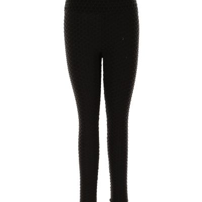 Stella Luce Women Black Leggings S