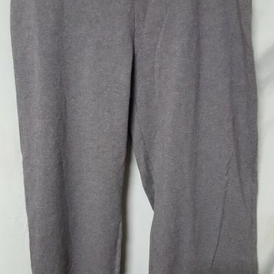 LANDS' END Gray Pants Women's  Straight Leg Plus Size  1X   38