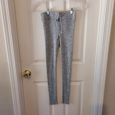 Fashion Nova Leggin's Women's Sz Xs Ribbed Legging Gray #455