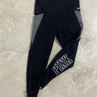 Pink Victoria’s Secrets Leggings Blk/ Gray