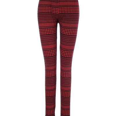 No Boundaries Women Red Leggings 9