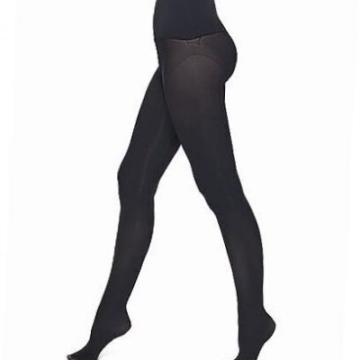 womens Tights With Yoga Waistband 1 Black