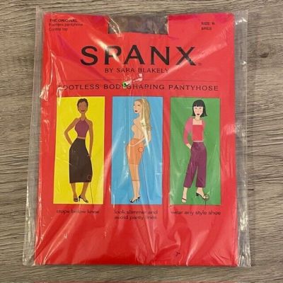 Spanx Original Footless Bodyshaping Pantyhose Spice Size B Control Top NWT Spice