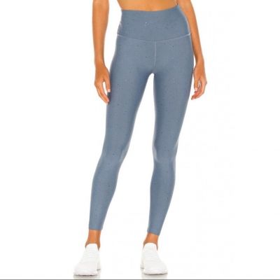 Beyond Yoga Alloy Sparkle High Waisted 7/8 Leggings Women’s Small Blue Workout