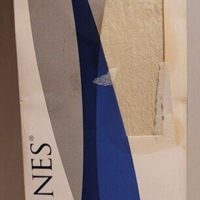 CATHERINES Day Sheer PantyHose Plus Size F Color WHITE (Linen) New in Pkg NIP