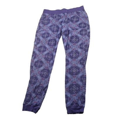 Vera Bradley Leggings Women Sz S Purple Floral Pockets Boho