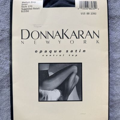 Donna Karan New York Opaque Satin Control Top size Small New!