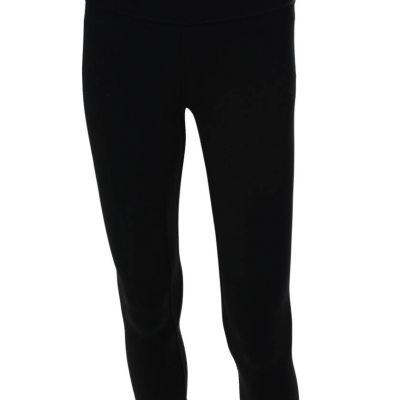 Lululemon Women's High Waist Fitted Athletic Workout Crop Leggings Black Size 0