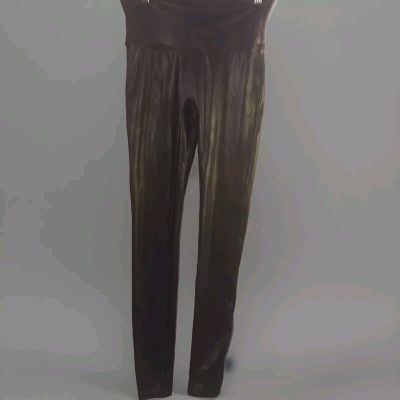 Spanx by Sara Blakely Faux Leather Leggings | Size Small | Shapewear Slimming