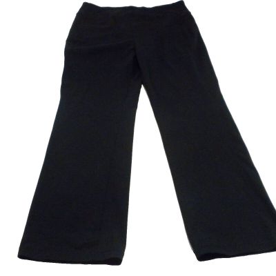 Duluth Pants Womens L x 33 Black Noga Classic Bootcut Stretch UPF 50 Wicking