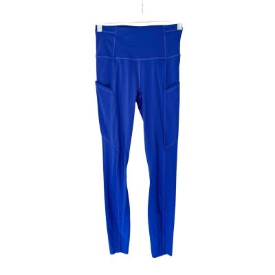 Lululemon Blue Workout Compression Athletic High-Rise Tight 25