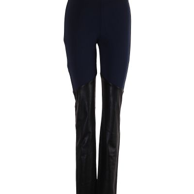 BCBGMAXAZRIA Women Blue Leggings S