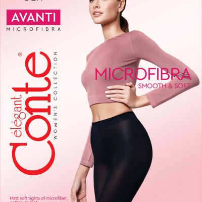 Conte Tights Conte Avanti 50 Den - Microfibra Opaque Women's Pantyhose