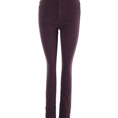 Abercrombie & Fitch Women Red Jeggings 28W