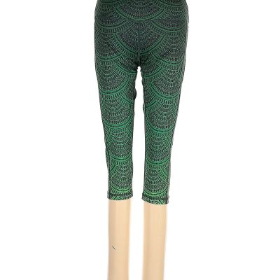 Just Live Women Green Leggings XS