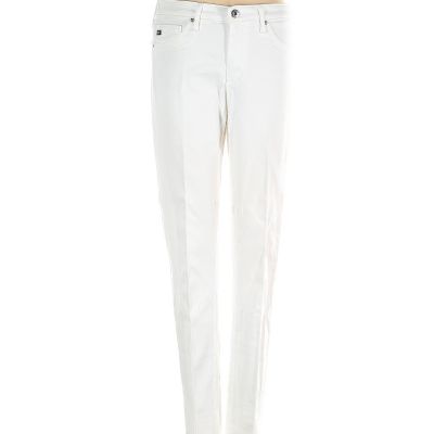 Adriano Goldschmied Women White Jeggings 26W