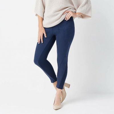 Women with Control Reg Tummy Control Faux Suede Leggings-More Colors a371177 --