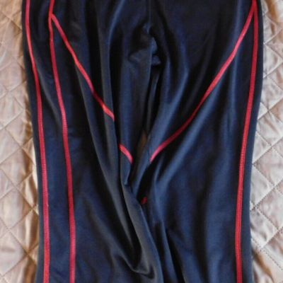 Her Universe Marvel Black Widow Black Red Leggings Size 1X