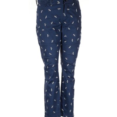 NYDJ Women Blue Jeggings 8 Petites