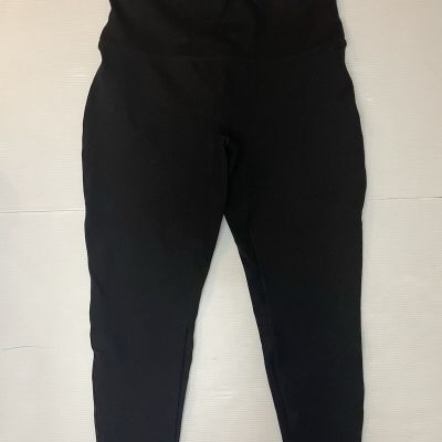 Spanx High Rise Ankle Leggings Black Size 1X