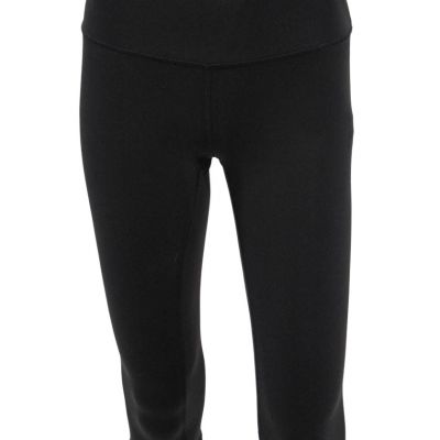 Lululemon Womens High Rise Stretch Knit Capri Leggings Black Size 2