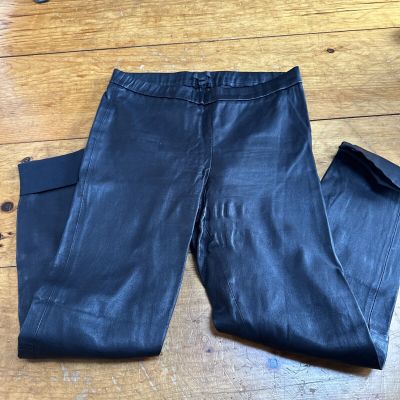 J Crew Collection genuine leather leggings—size 10