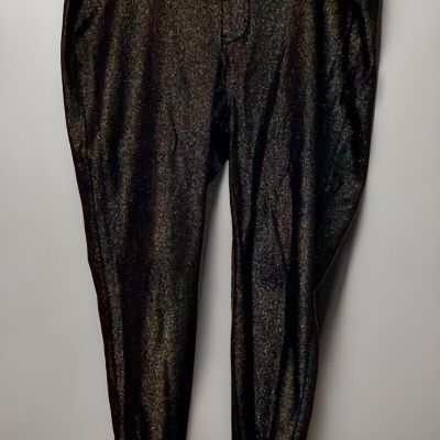 Lane Bryant Gold shimmer pull-on leggings Size 20 NWOT