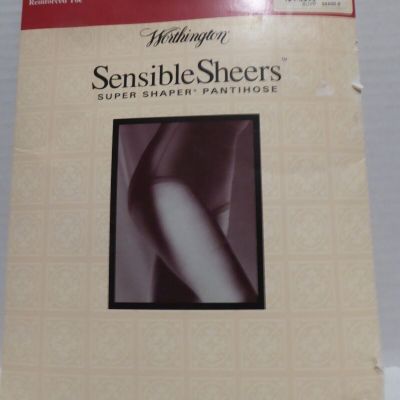 Worthington Sensible Sheers Control Top Pantyhose Long Navy