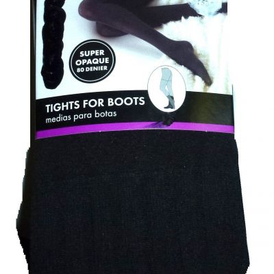 George super opaque tights for boots size 2 black