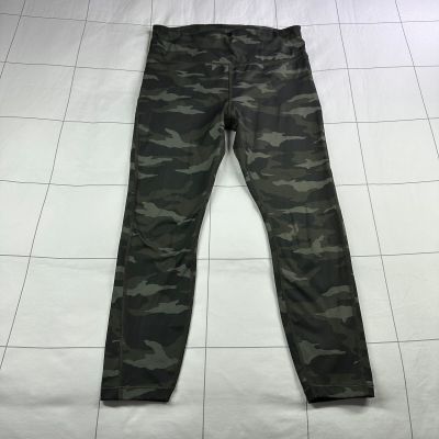 Athleta Leggings Womens Medium Green Camo Ultimate 7/8 Athletic Gym Workout Run